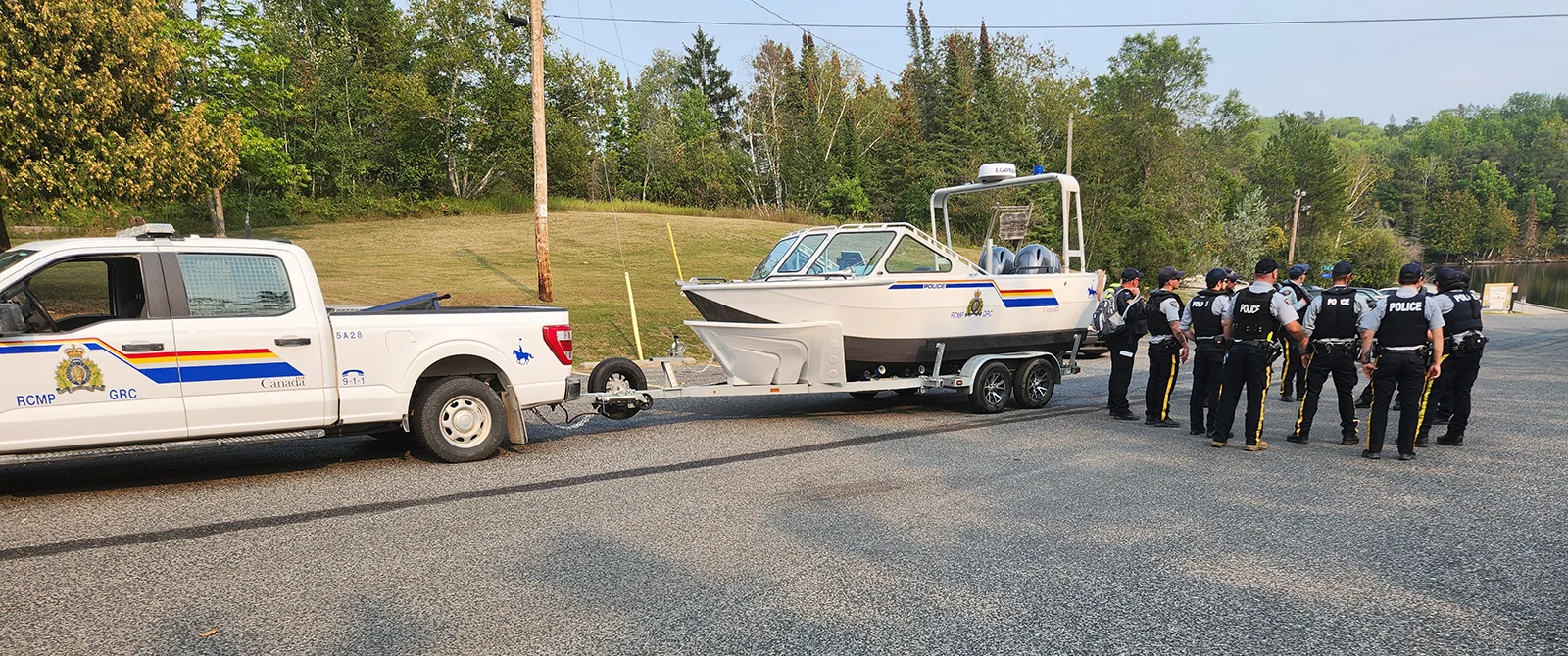Lake of the Woods serves as an RCMP marine classroom