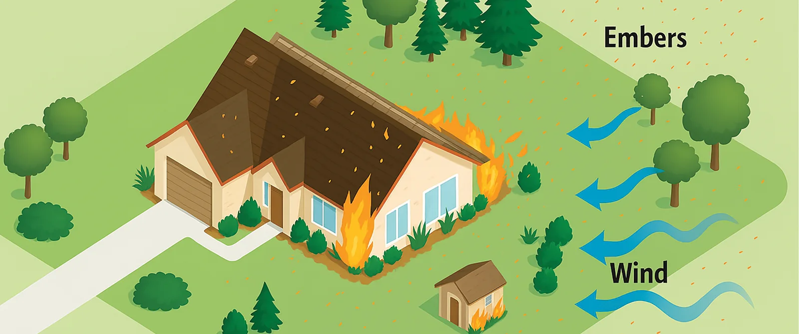 Cottage fire preventionfor all conditions 